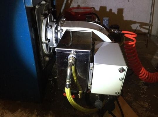 Lichte kleine afvaloliebrander 2 - 4 liter per uur PC-bordbesturing