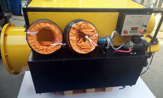 Betrouwbare vliegtuigmotorverwarmer 2 x 250 mm Dia Air Output Exit Gemakkelijk onderhoud