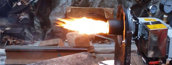 Economische mini-afvalbrandstofbrander 90 millimeter buisdiameter Gemakkelijk te bedienen 0