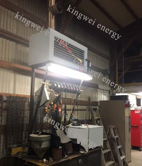 200000 Btu/h Olieverwarming 200 - 600 m2 Warmteoppervlak Gemakkelijk te installeren 0