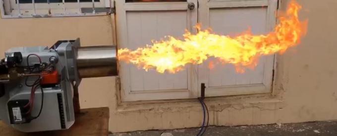 Volledig automatische afvalbrandstofbrander 400000 Kcal 30 - 40 liter per uur verbruik 0