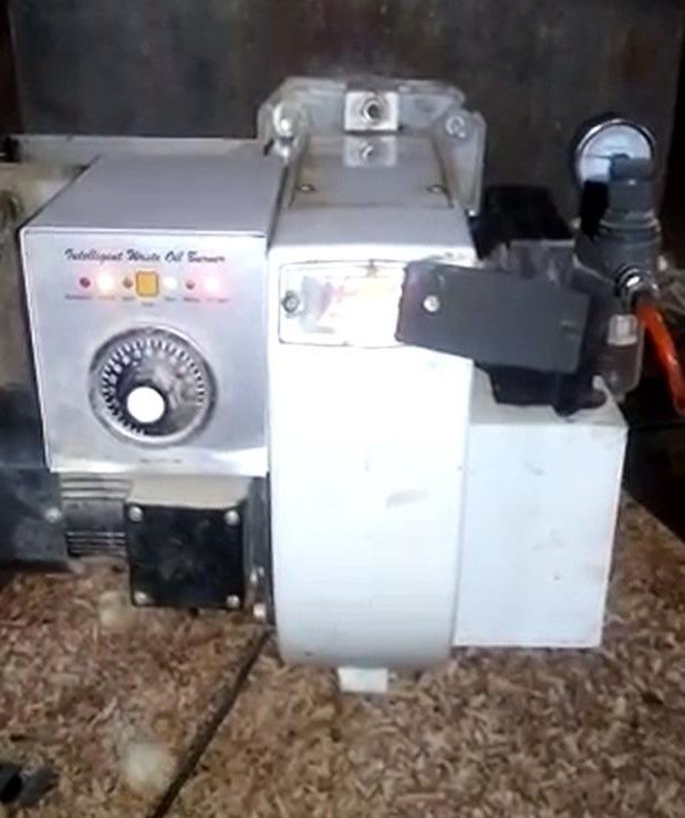 Hooggevoelige KV 10-afvaloliebrandmachine, verstelbaar met vlammelder 0