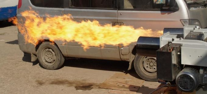 CE-standaard brandstofbrandstofbrander dubbele vlamfase Voldoende verbranding 0