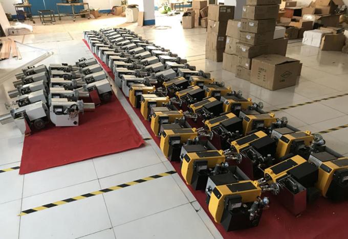 Volledig automatische rookloze afvaloliebrandmachine 80 - 120 kW Een jaar garantie 0