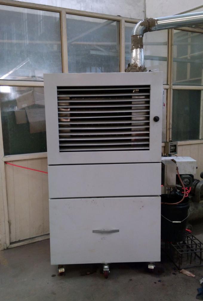 Draagbare KVH 2000 pluimvee broeder verwarmer 80 - 120 kilowatt laag verbruik 0
