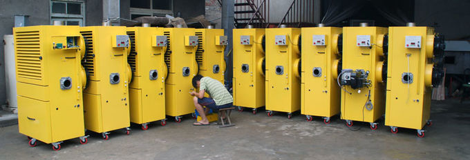 Smart Portable Waste Oil Heater Ruitenschermen Ontwerp 600 - 800 m2 Verwarmingsoppervlakte 0
